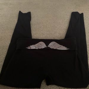 VS Angel wing fold over leggings
